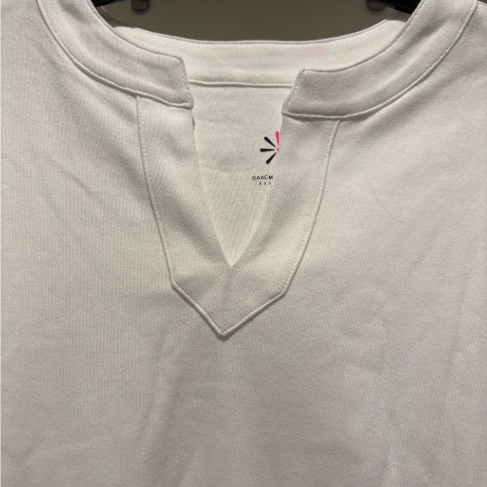 100% Cotton NIP White Tunic Top - Picture 3 of 4